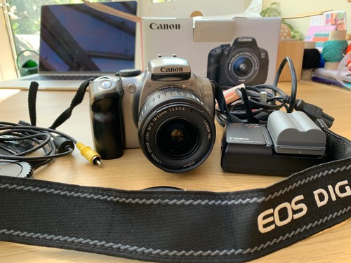 Canon eos 300d dslr - 300d, +