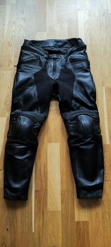 Pantaloni moto pelle - , uomo