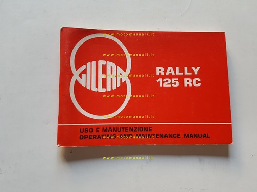 Gilera rally 125 1987 - gilera,