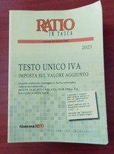 TESTO UNICO IVA 2021 RATIO IN TASCA  CENTRO STUDI CASTELLI