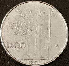 Italia Moneta 100 Lire Piccola