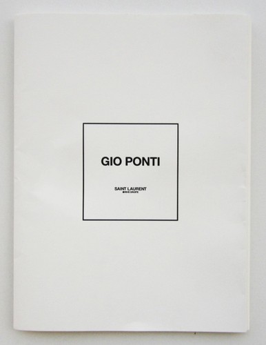Anthony vaccarello gio - gio, ponti