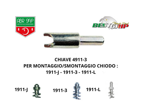 Chiave montaggio chiodi - chiave, di
