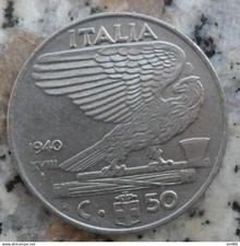 1940  -  ITALIA  - MONETA  -