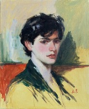 Dipinto olio originale giovane