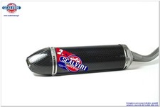SCALVINI MARMITTA TERMINALE SCARICO HONDA CR 125 1990-1997 EXHAUST FULL CARBON
