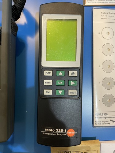 Testo 325 combustion - testo, 325-1