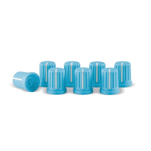 Reloop knob set blue kit - kit, 8