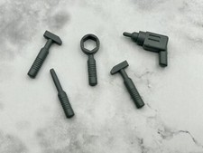 Lego Parts (5) Raro Grigio