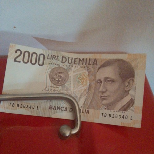 Banconota 2000lire italiana - banconota,