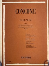 CONCONE 50 LEZIONI PER IL MEDIUM DELLA VOCE