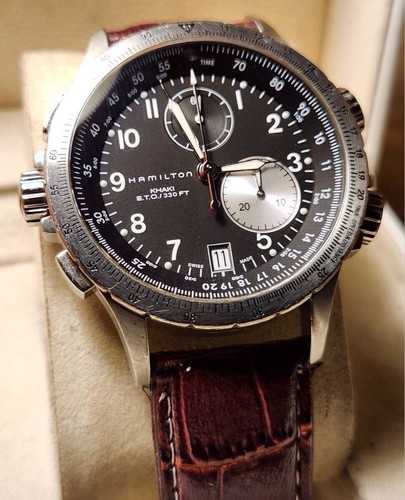 Hamilton khaki eto - eto, funzionante