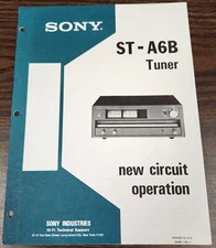 Sintonizzatore Sony ST-A6B