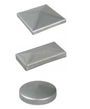 COPRIPILASTRI COPRICOLONNA COPERCHIO TAPPO FERRO/ZINCATO TONDO QUADRO RETTANGOLO