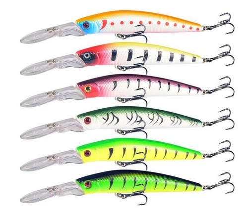 Pezzi esche pesca minnow - da,