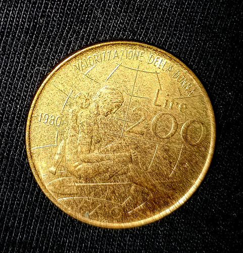 Moneta 200 lire 1980 - lire,