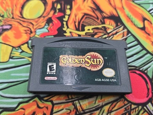 Cartuccia golden sun nintendo - cartuccia,