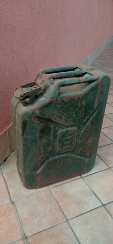 Tanica fusto benzina vintage - fusto,