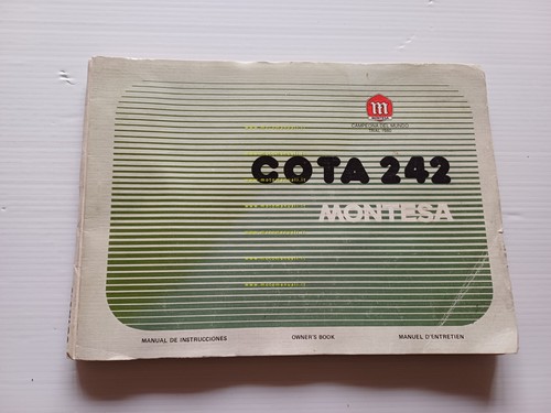 Montesa cota 242 manuale - montesa,