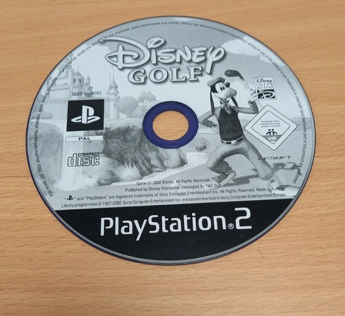 Disney golf playstation ps2 - golf,