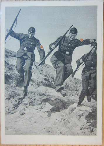 Ww2 german postcard - ww2,