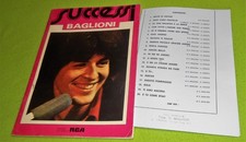 CLAUDIO BAGLIONI   "  SUCCESSI