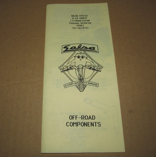 Brochure ricambi bici