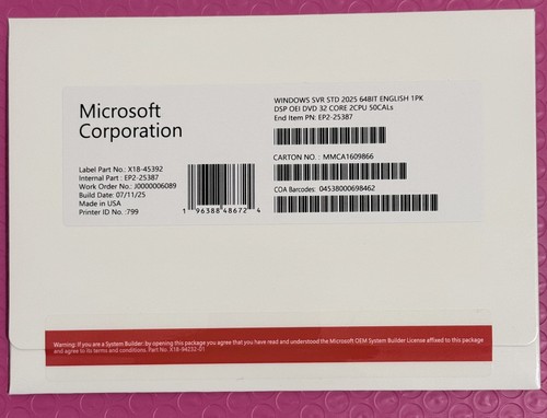 Microsoft windows server 2025 - windows,