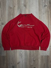 Felpa KARL KANI, blu, vintage