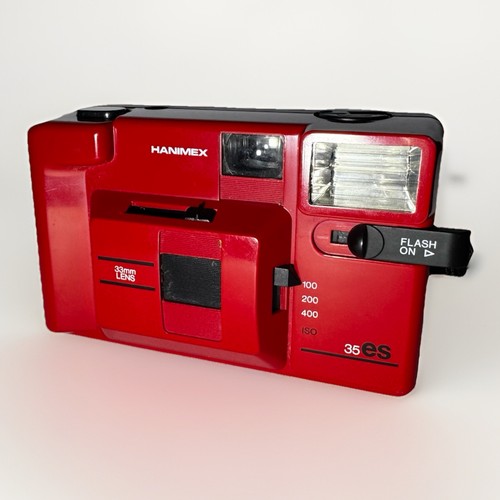 Hanimex 35es red 35mm - hanimex,