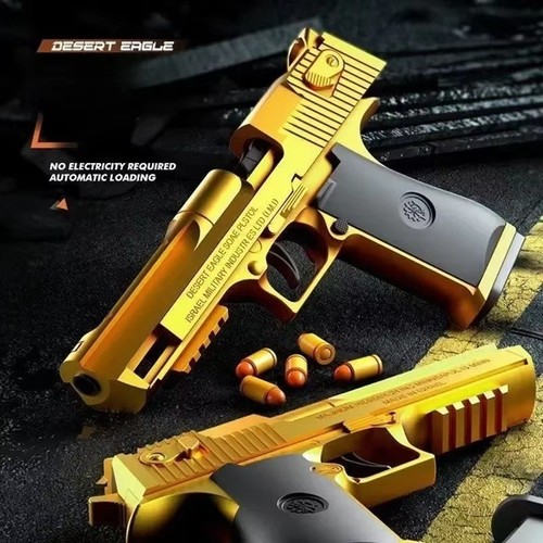 Pistola giocattolo gold - giocattolo,