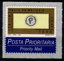 2000 REPUBBLICA ITALIANA n. 2484 - POSTA PRIORITARIA MNH MF130045