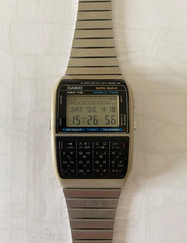 Casio data bank calculator - casio,