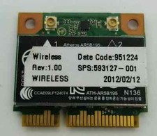 SCHEDA WIFI HP 4530s 4330s 4430s 4230s 593127-001 300M WIFI BLUETOOTH