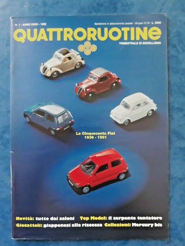 Quattroruotine 1 1992 - quattroruotine,