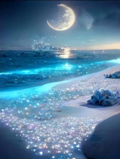 SCHEMA PUNTO CROCE PAESAGGIO - LANDSCAPE CROSS STITCH PATTERN - PDF