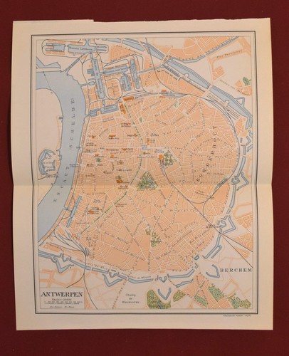 Mappa anversa belgio - mappa, anversa,
