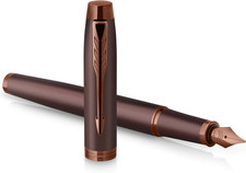 Penna Stilografica Monocromatica IM | Inchiostro Blu | Finitura E Puntale Bordea