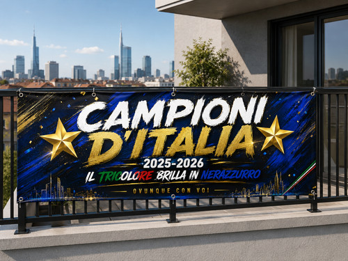 Striscione inter celebrativo - inter,
