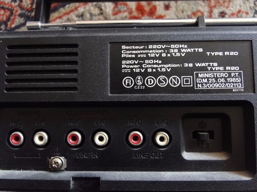 Stereo completo annata - completo, d'annata