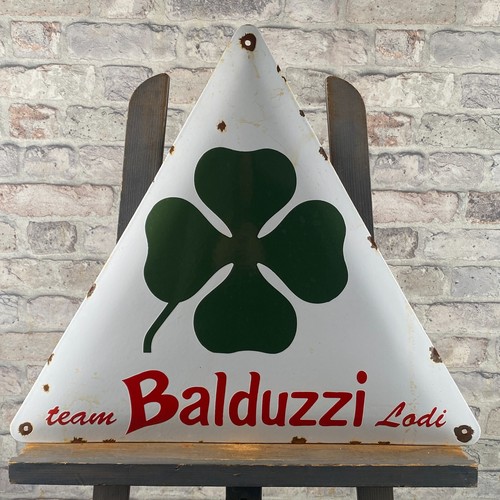 Insegna smaltata balduzzi - insegna,