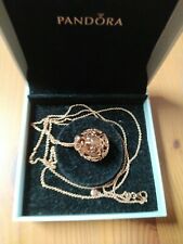 Collana con pendolo pendaglio ciondolo cuori PANDORA originale