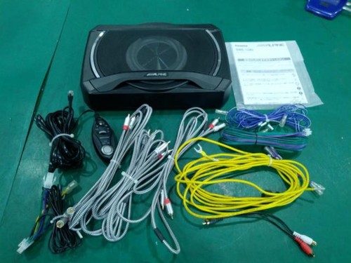Alpine swe 1080 subwoofer - swe-1080, used