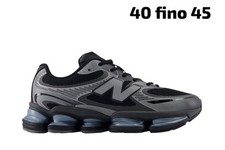 New Balance 2000 Black/Grey Scarpe Uomo/Donna da Ginnastica