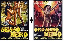 Dvd Sesso-Nero / Orgasmo-Nero-Joe d'Amato (2 Film Dvd) (1980)  ......NUOVO