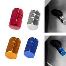 Vendita calda all'ingrosso tappo stelo valvola pneumatici alluminio cromato 4 pe