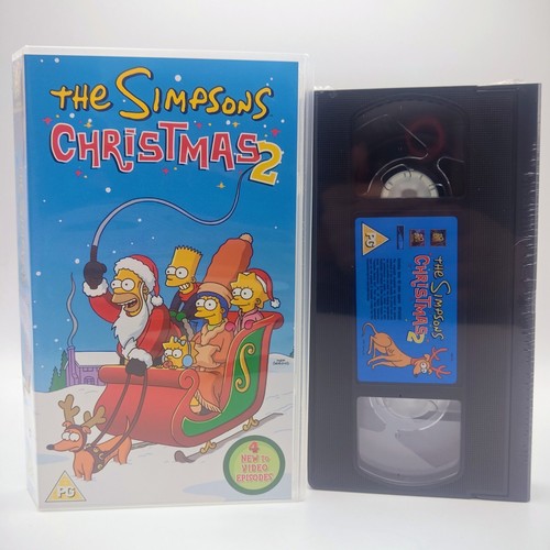 The simpsons christmas vhs - simpsons,