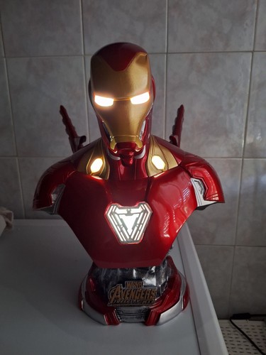 Busto iron man marvel infinity - marvel,