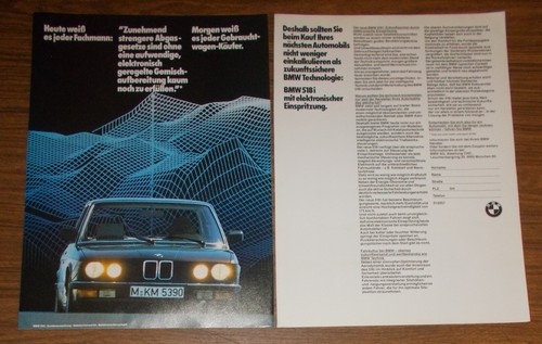 Rara pubblicità bmw - bmw, 518i
