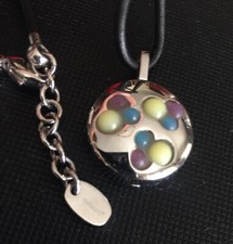 collana vintage Swatch® acciaio con cordino